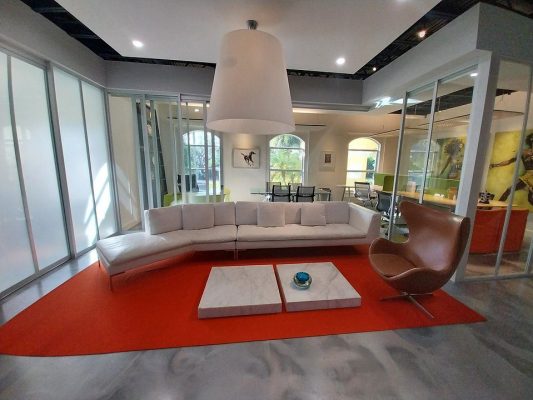 Modern Office Lounge